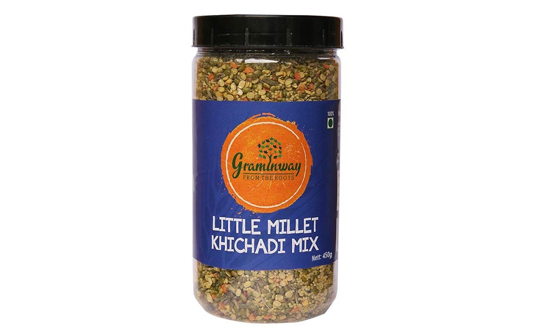 Graminway Little Millet Khichadi Mix    Plastic Jar  450 grams